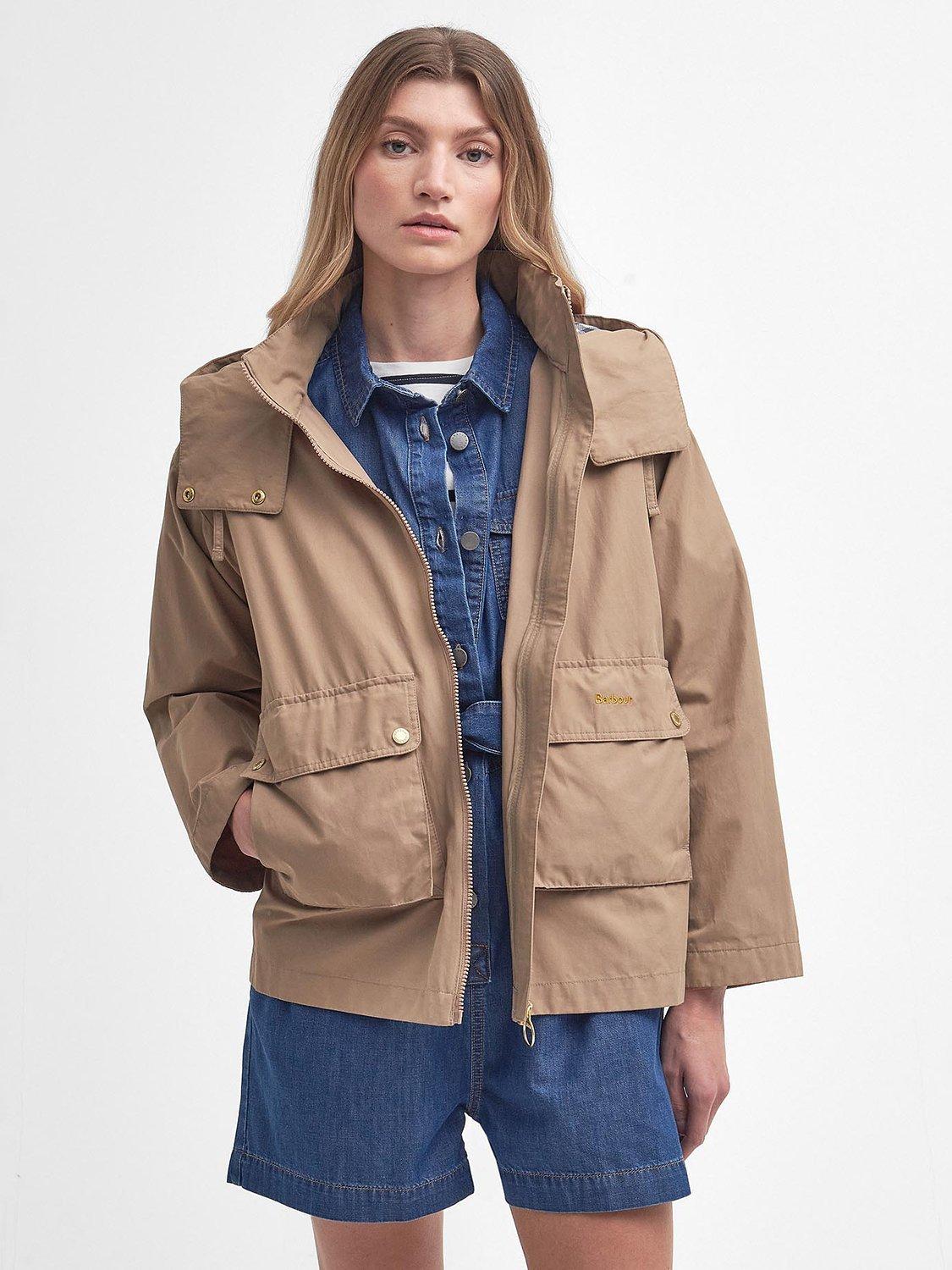 Barbour Perez Showerproof Jacket, Light Trench