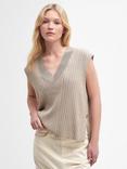 Barbour International Alicia Sleeveless Knit Top, Beige