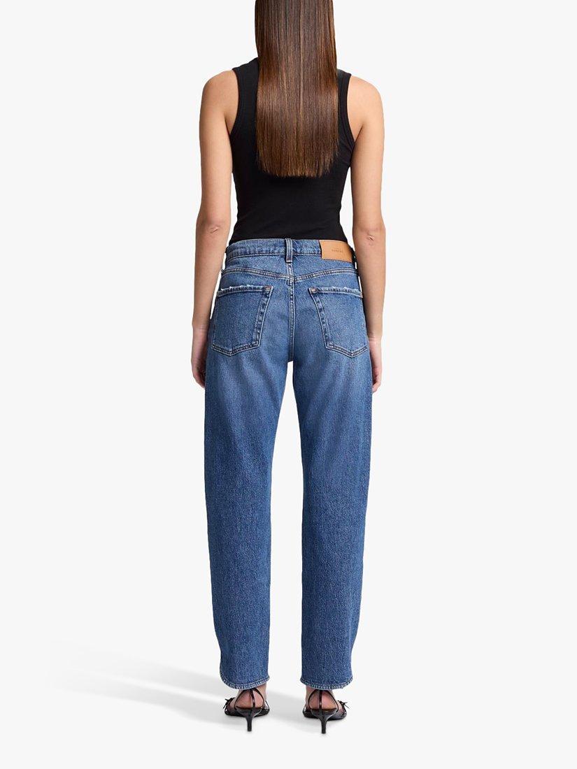 Product image 2 of 5, which shows 7 For All Mankind Julia Boyfriend Jeans, Mid Blue, 27