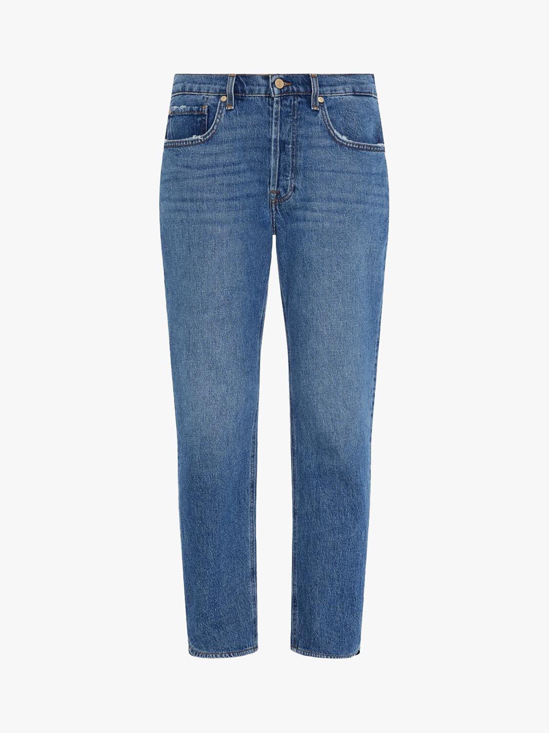 Product image 4 of 5, which shows 7 For All Mankind Julia Boyfriend Jeans, Mid Blue, 27