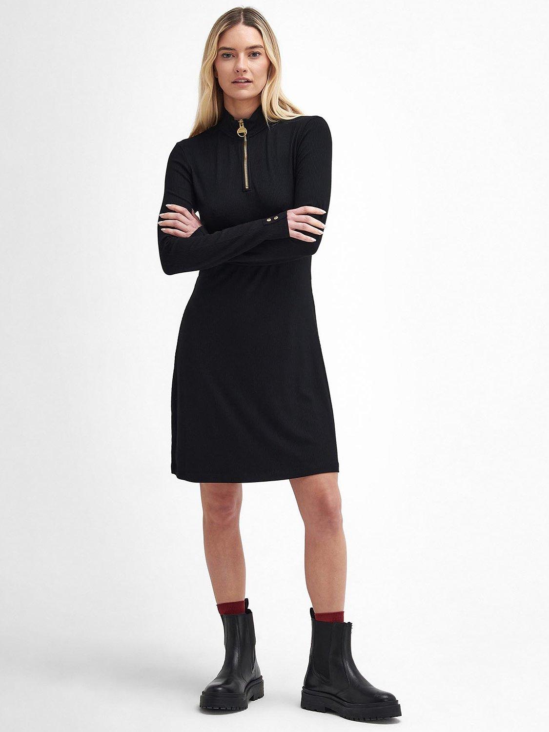 Barbour International Hailey Mini Dress Black