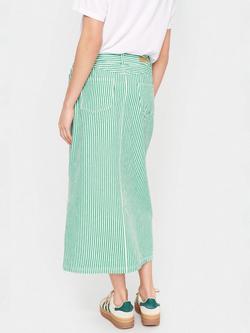 Saint Tropez Ditten High Waisted Striped Maxi Skirt, Jelly Bean - view 2, Jelly Bean