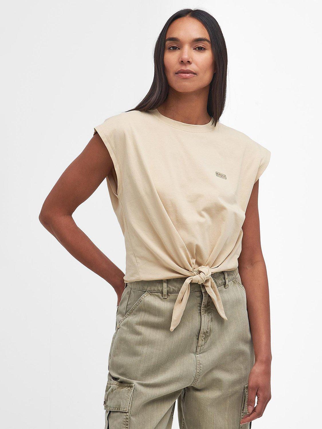 Barbour International Alicia Top, Beige