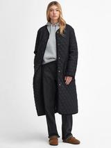 Barbour International Barron Longline Puffer Jacket Black