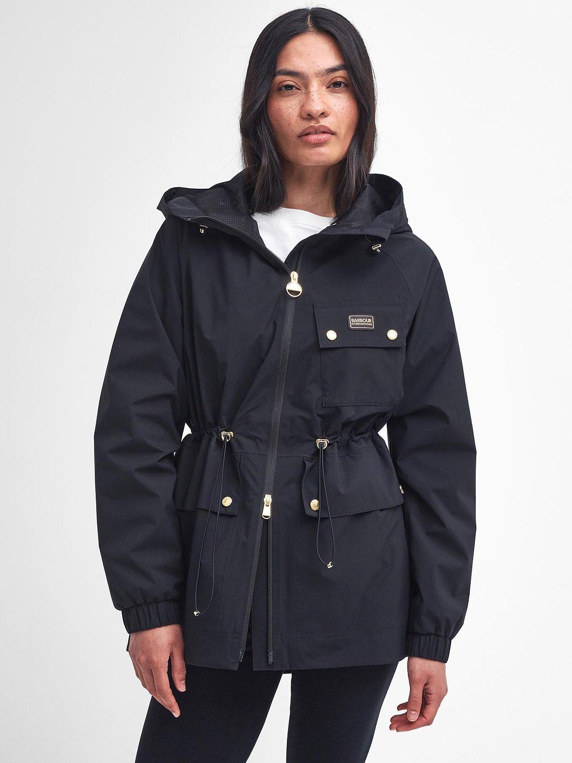 Barbour International Alicia Waterproof Jacket Black