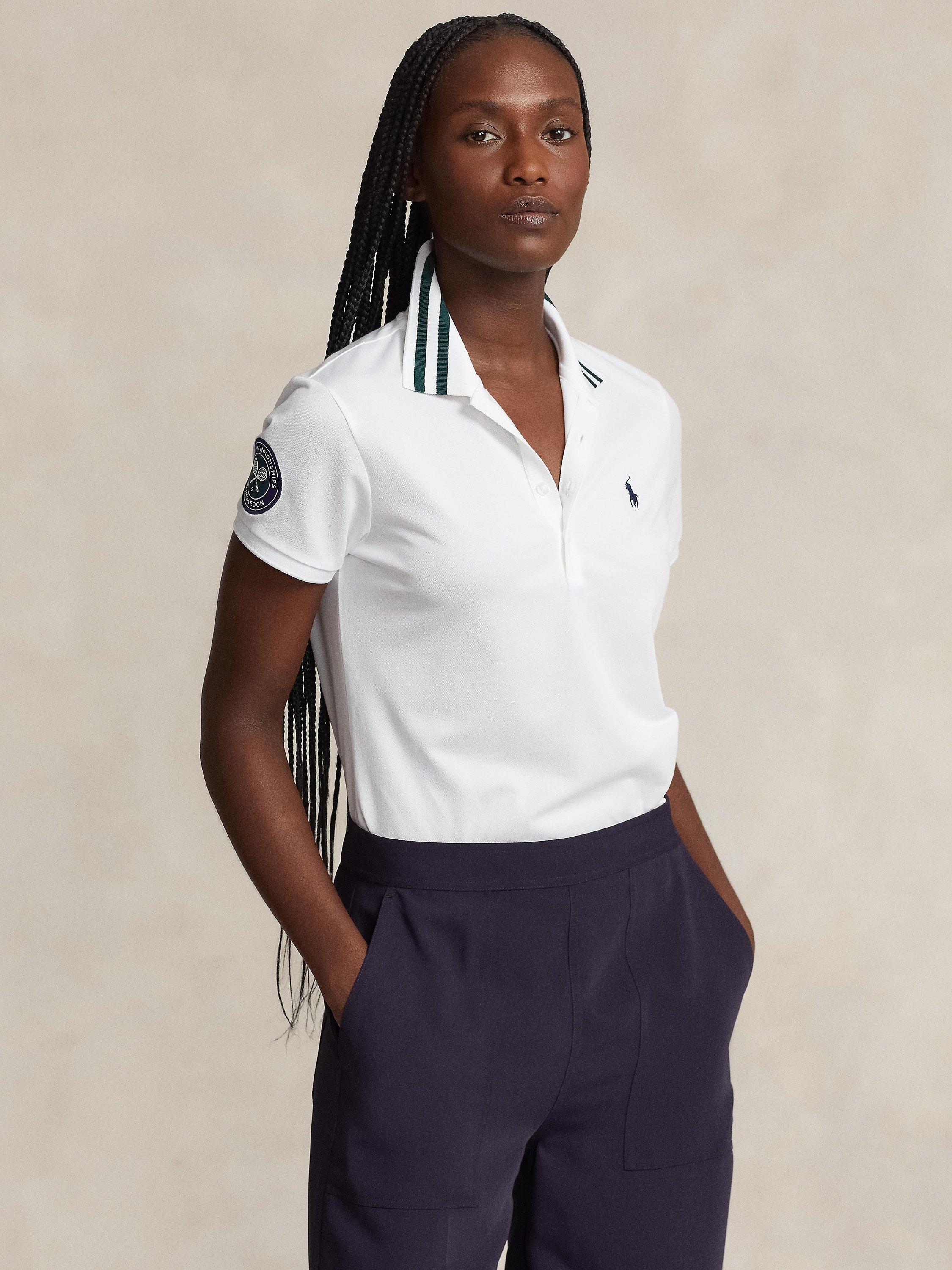 Polo Ralph Lauren Wimbledon 2024 Polo Shirt Ceramic White