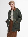 Barbour Liddesdale Oversized Quilted Jacket, Olive Classic