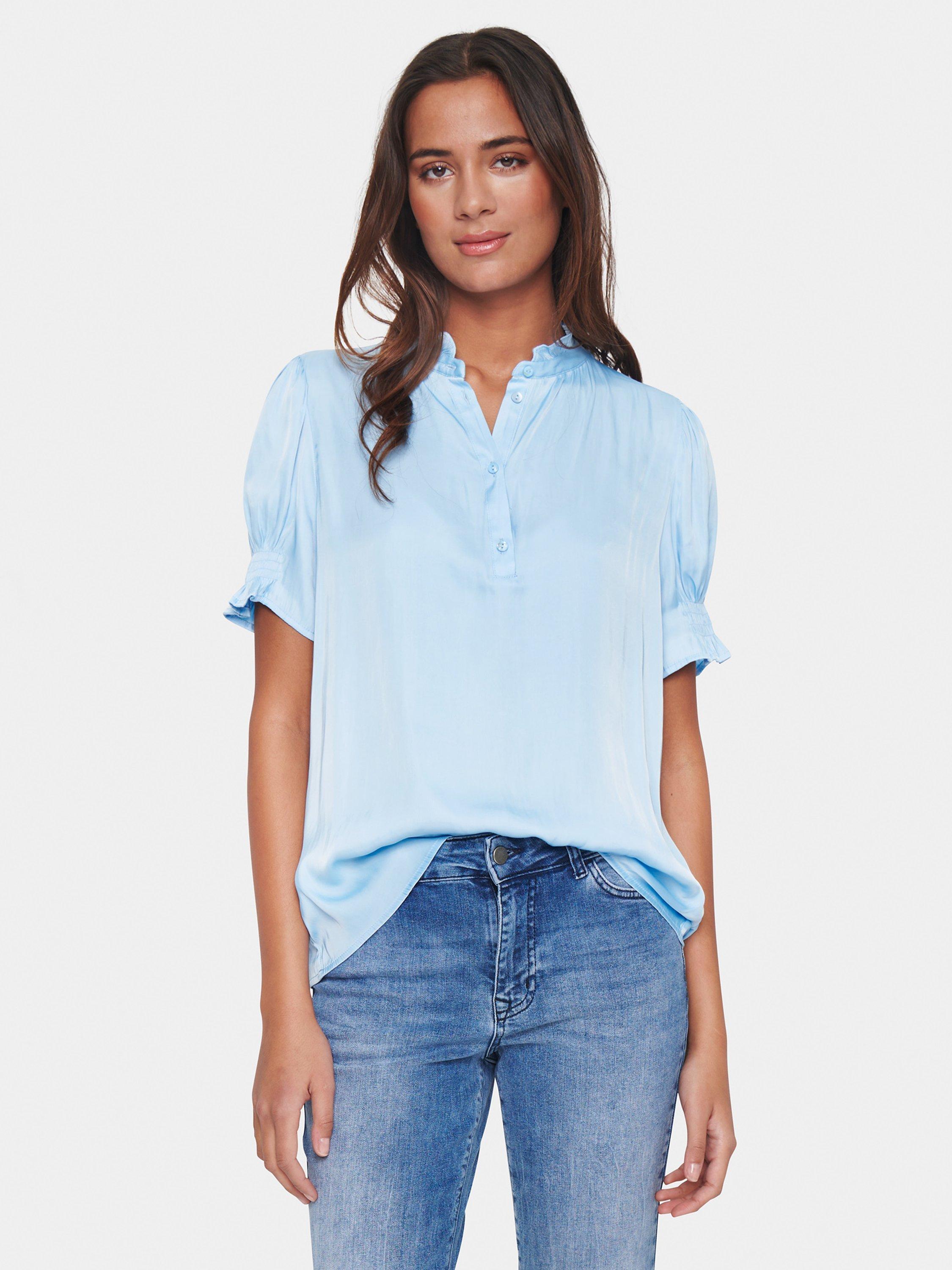 Saint Tropez Veeni Half Sleeve Regular Fit Shirt, Dutch Canal