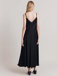 Ghost Florrie A-Line Satin Slip Maxi Dress