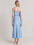 Ghost Alice Bias Cut Satin Midi Slip Dress