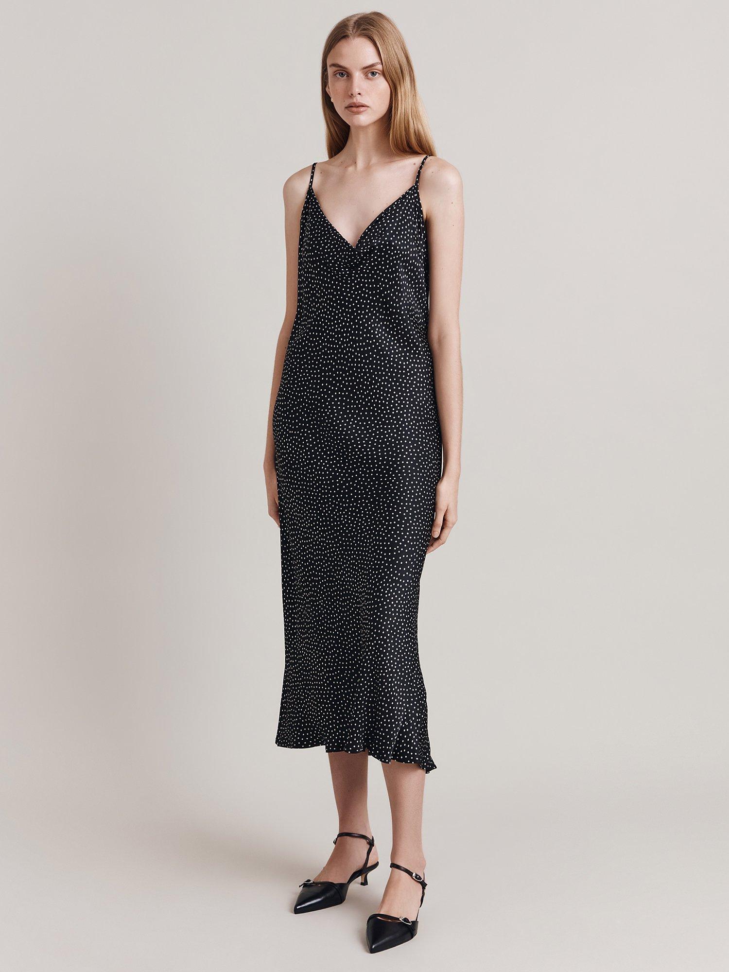 Ghost Ruby Midi Dress, Black