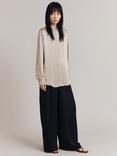 Ghost Lila Relaxed Satin Shirt