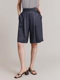 Ghost Bella Tailored Satin Shorts