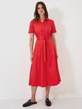 Crew Clothing Short Sleeve Shirt Dress, Raspberry Pink