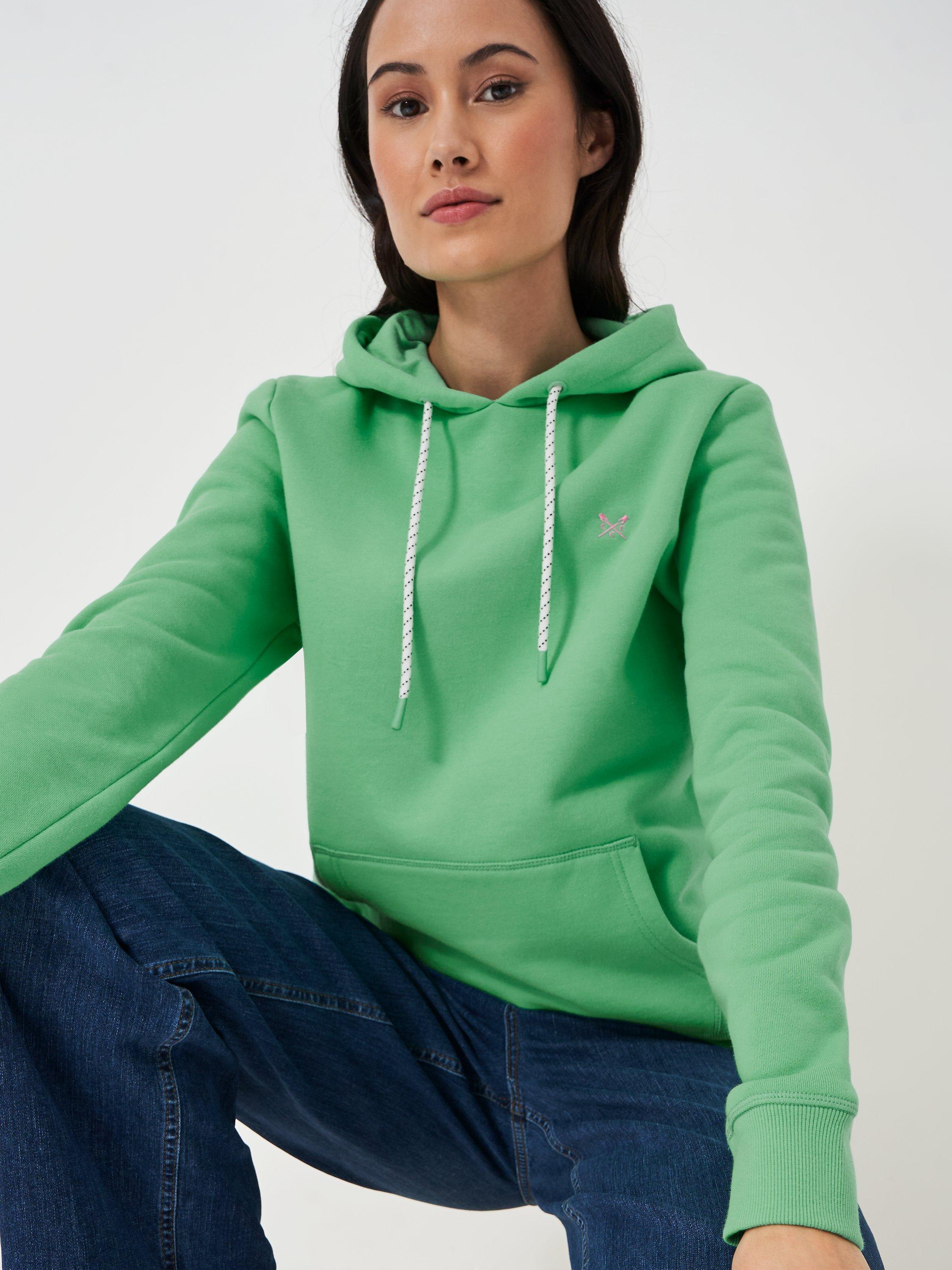 Crew Clothing Heritage Hoodie, Light Green