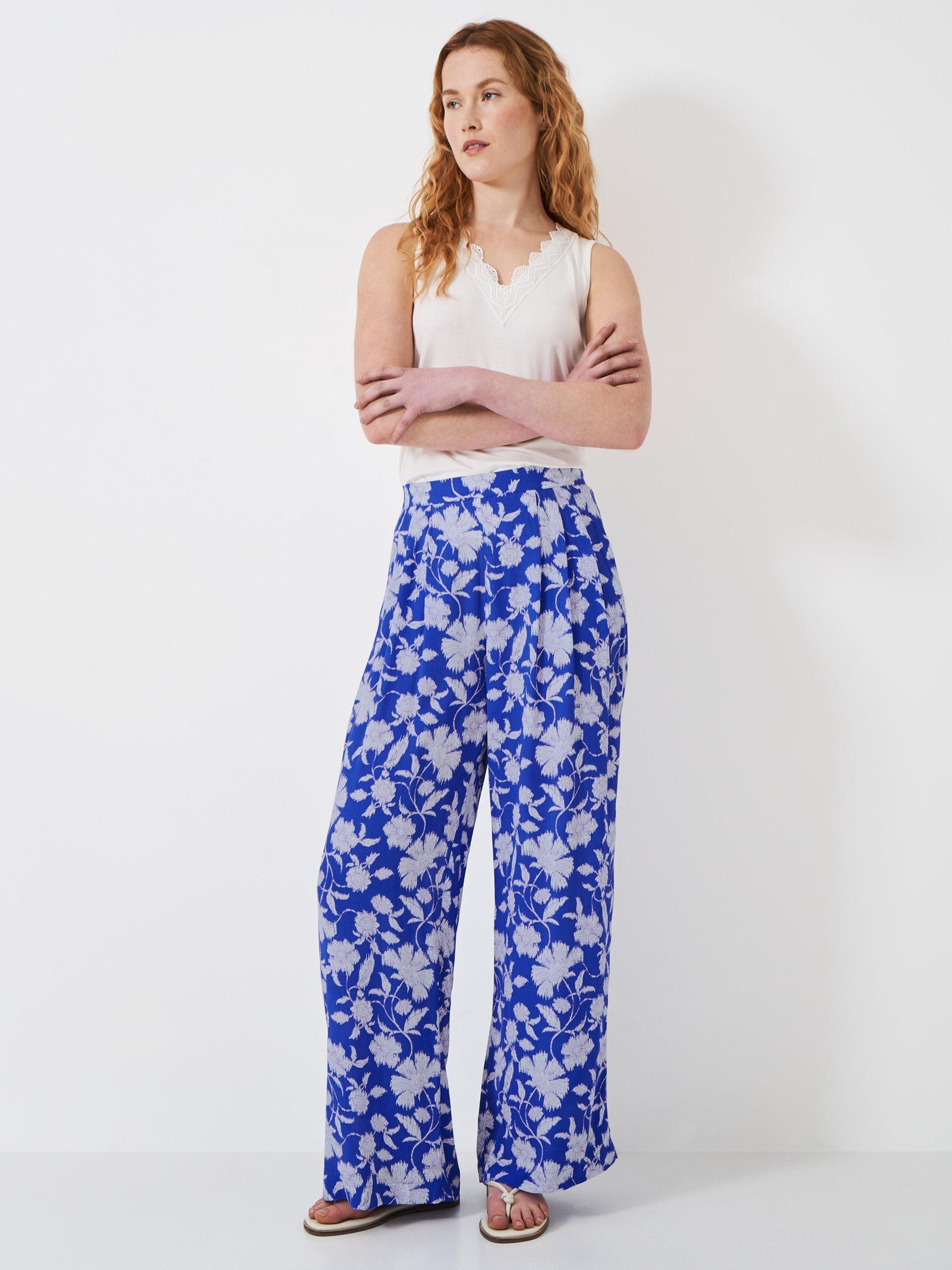 Crew Clothing Dion Wide Leg Trousers