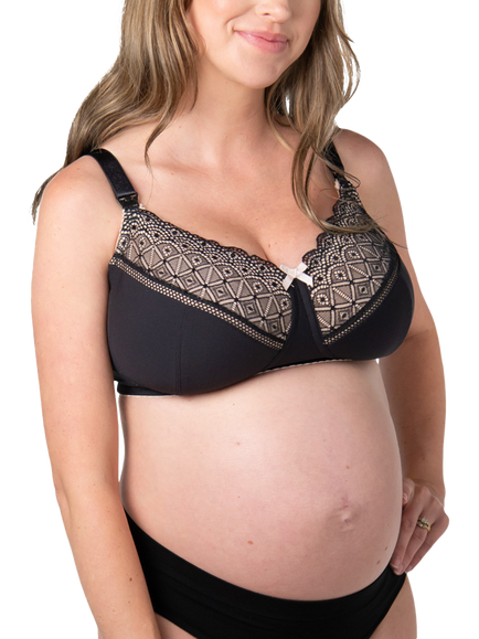 Hotmilk Show Off Full Cup Nursing Bra - view 2, Black