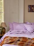 Piglet in Bed Washed Cotton Percale Bedding, Lavender