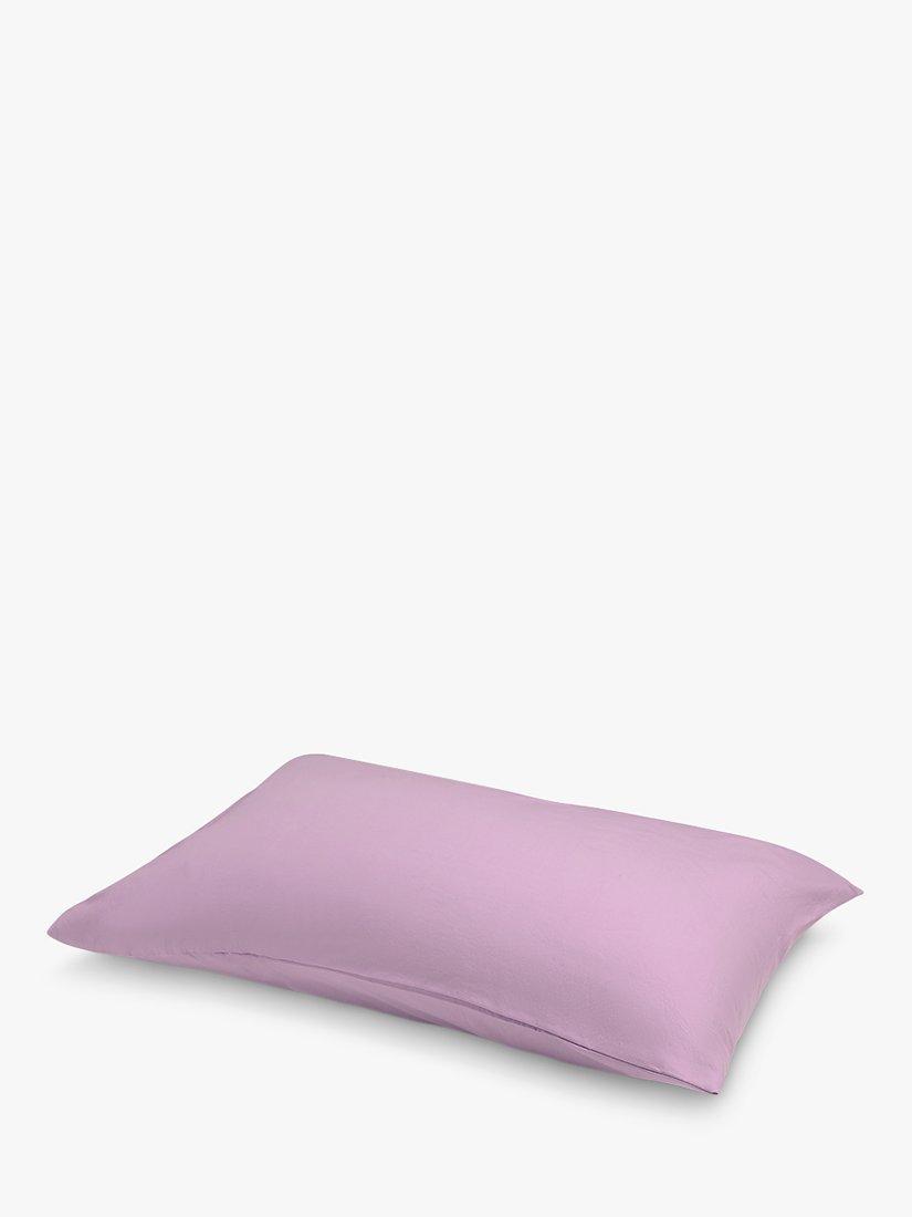 Piglet in Bed Washed Cotton Percale Bedding, Lavender