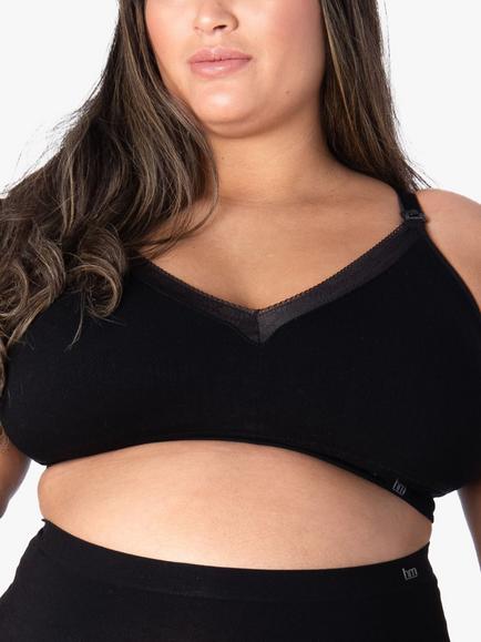Hotmilk Caress FlexFit Busty Nursing Bra, Black