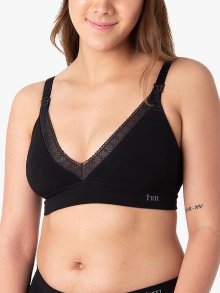 Hotmilk Caress FlexFit Regular Nursing Bra, Black
