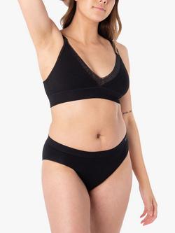 Hotmilk Caress FlexFit Regular Nursing Bra - view 2, Black