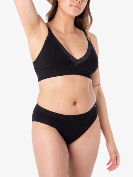 Hotmilk Caress FlexFit Regular Nursing Bra - view 2, Black