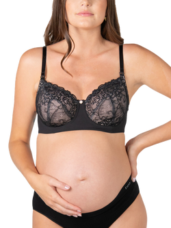 Hotmilk Temptation Full Cup Nursing Bra, Black