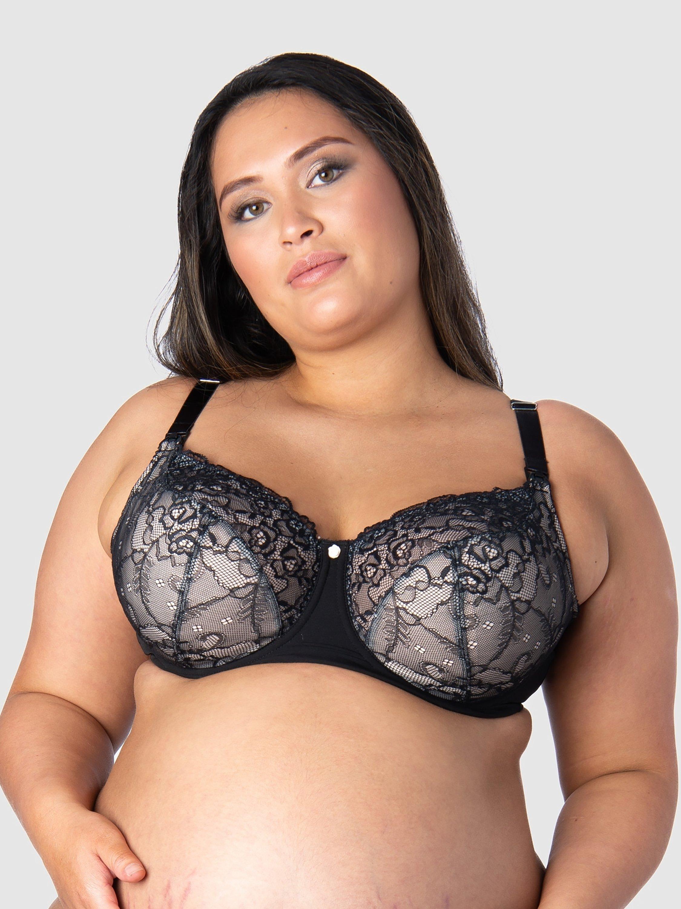 Hotmilk Temptation Flexiwire Nursing Bra, Black, 30D