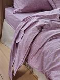 Piglet in Bed Spring Sprig Cotton Flat Sheet, Lupin