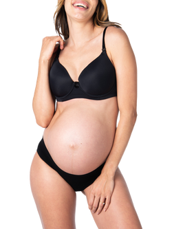 Hotmilk Forever Yours T-Shirt Nursing Bra, Black