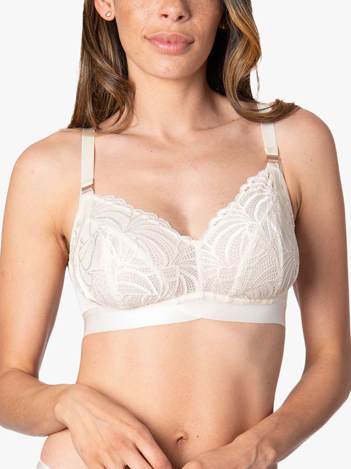 Hotmilk Warrior Soft Cup Non-Wired Nursing Bra, Ivory