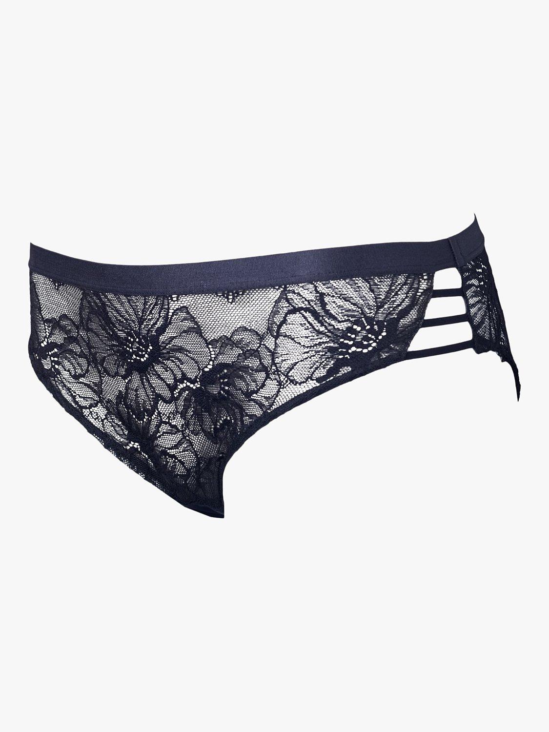 Product image 3 of 6, which shows Hotmilk True Luxe Bikini Brief, Black, S