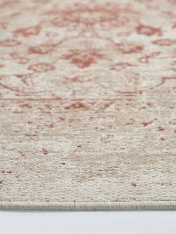 John Lewis Antigua Floral Medallion Rug, Red - view 2, Red