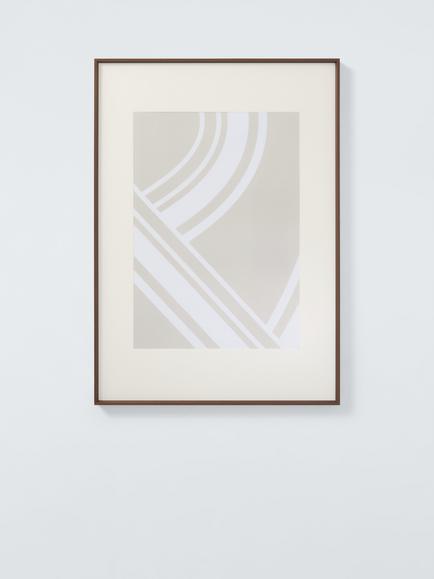 John Lewis Aluminium Poster Frame & Mount, Walnut, Walnut
