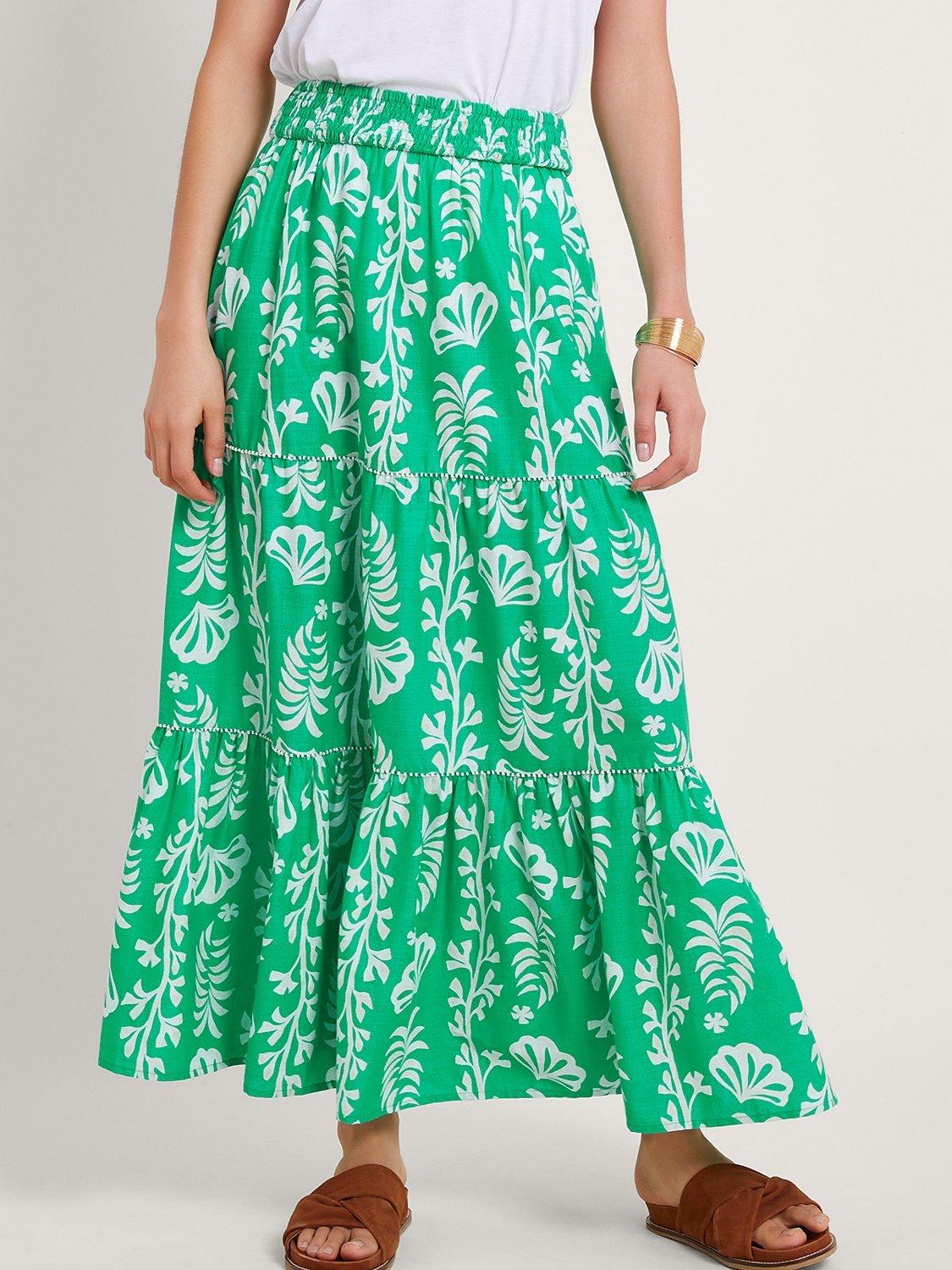 Lilly tiered maxi skirt hotsell