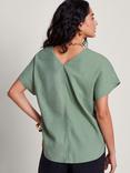 Monsoon Viola Linen Blend Top