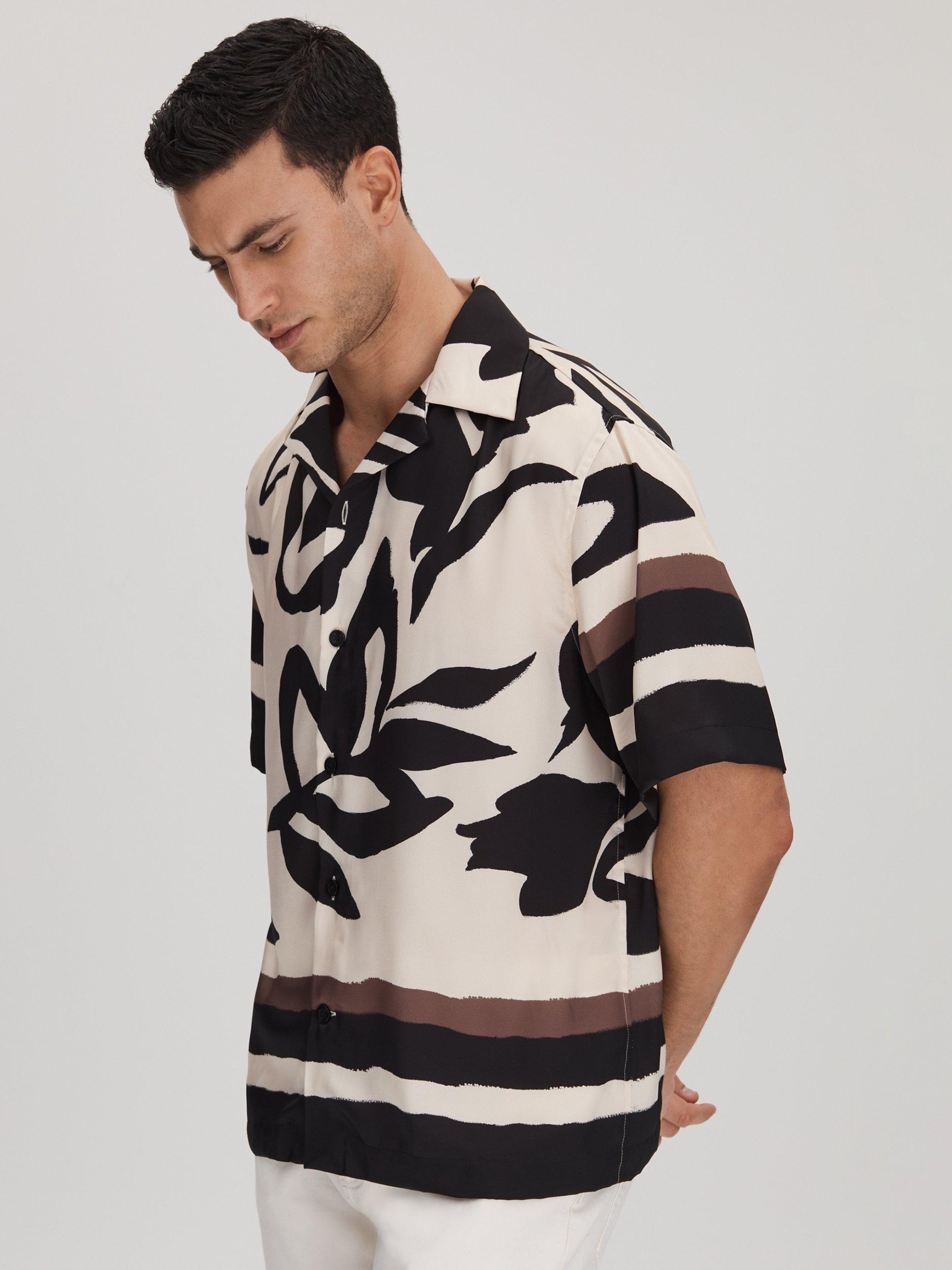 Men's printed casual shirts hotsell