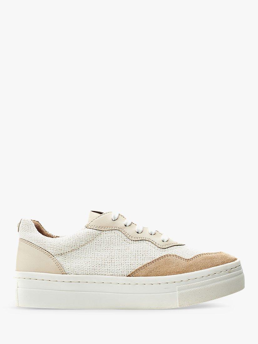 Moda in Pelle Adalaya Fashion Trainers, Natural