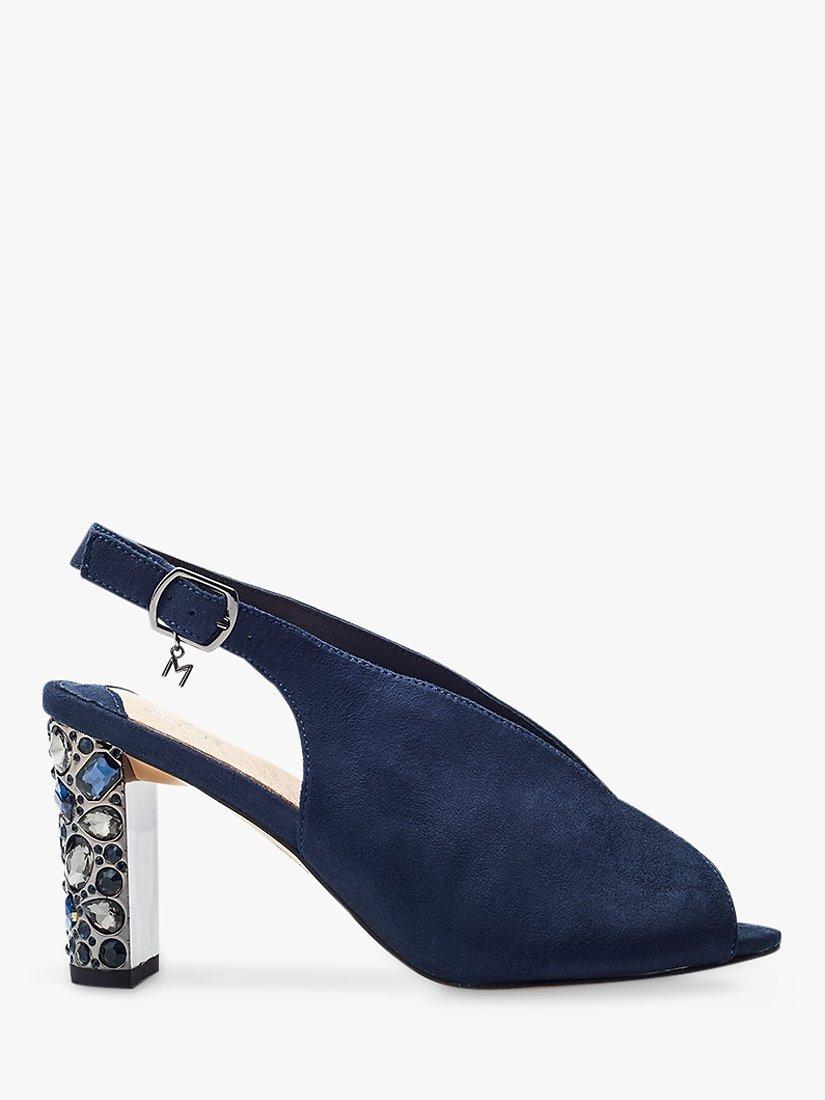 Moda in Pelle Melonia Block Heel Sandals, Navy