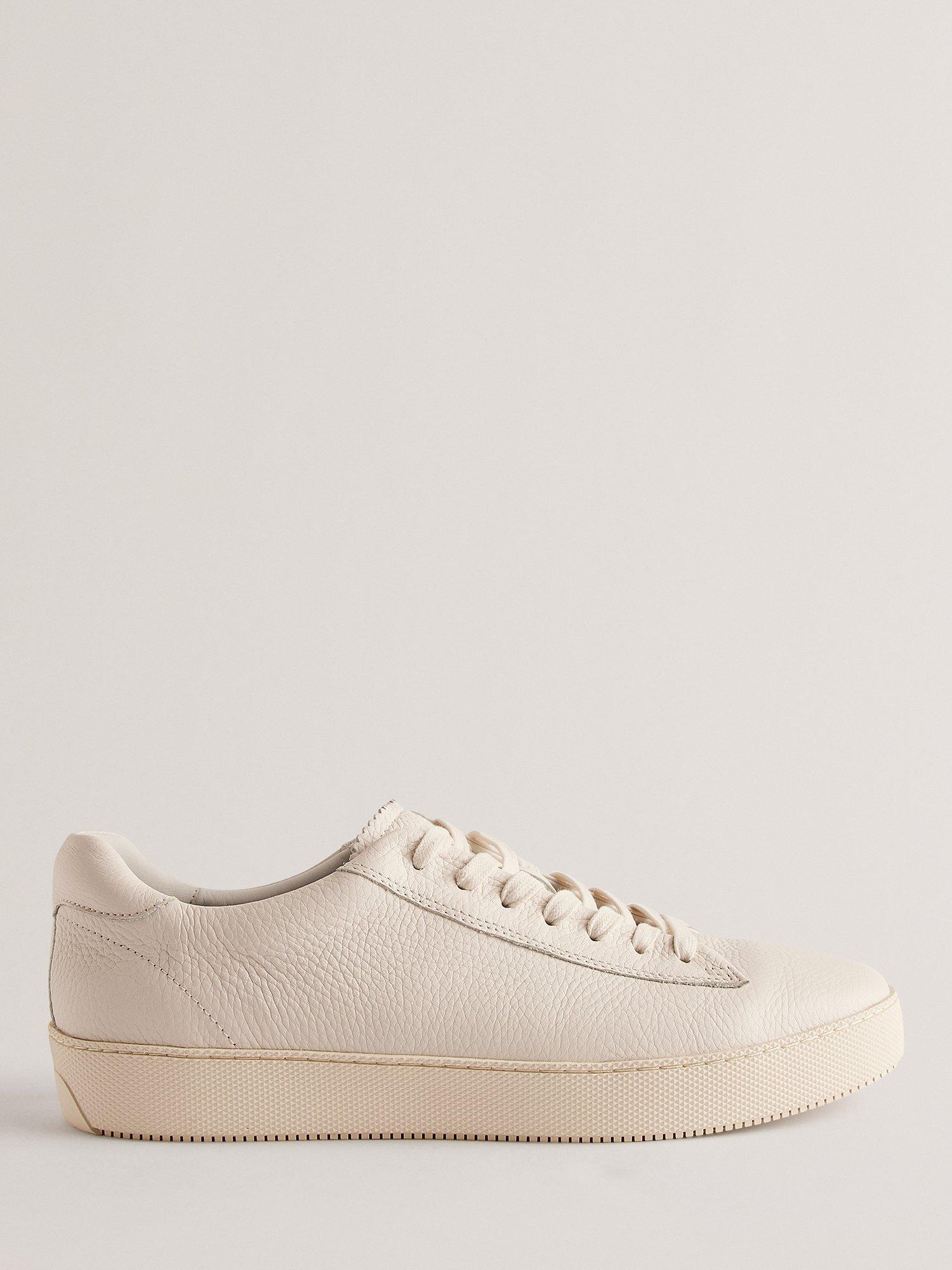 Ted Baker Leather Pebble Trainers, White White