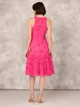 Aidan Mattox by Adrianna Papell Embellishment Cocktail Dress, Electric Pink