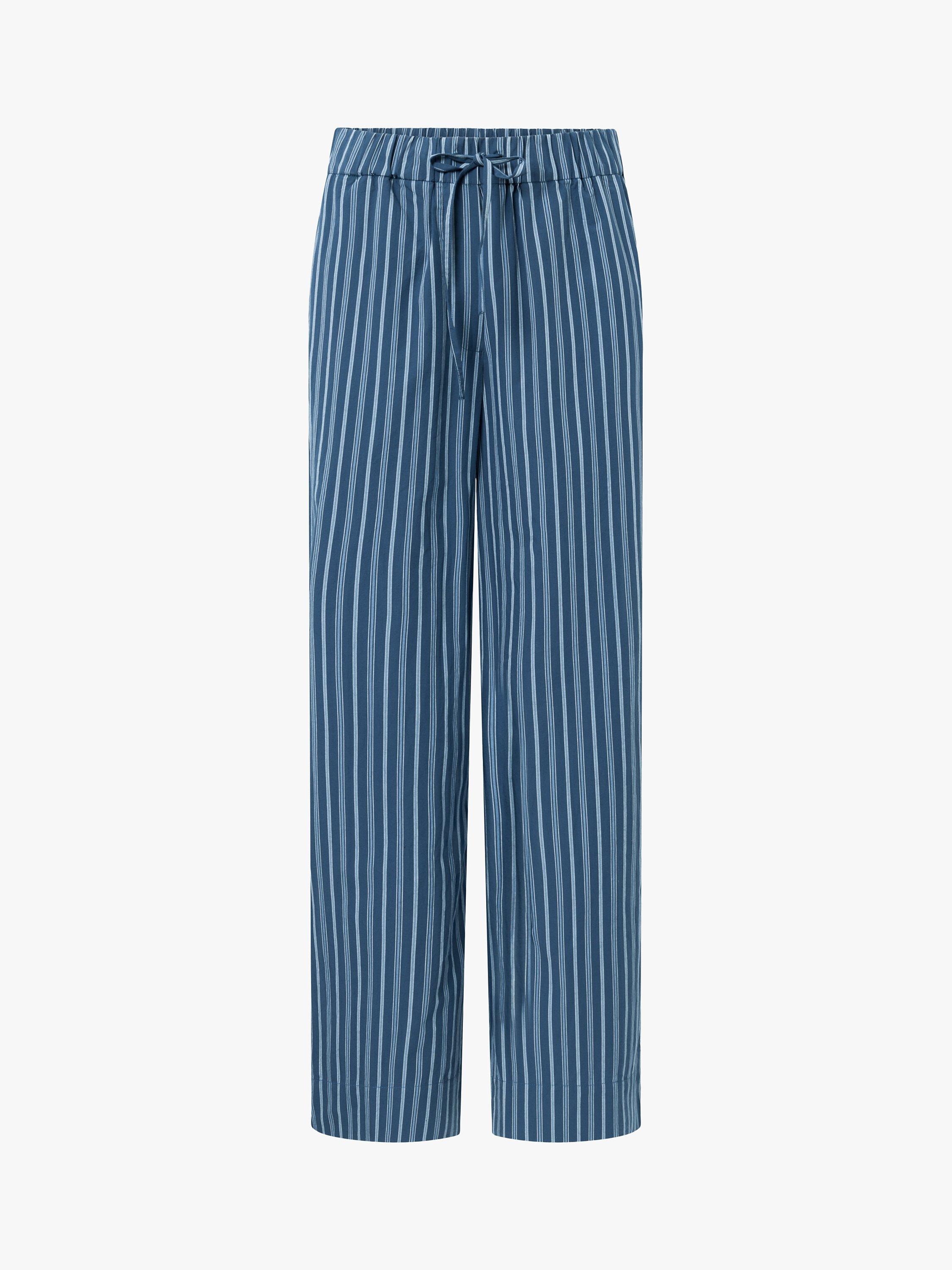 Product image 2 of 4, which shows nué notes Nathaniel Cotton Relaxed Trousers, True Navy, 8