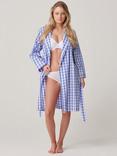 British Boxers Crisp Cotton Mid-Length Dressing Gown