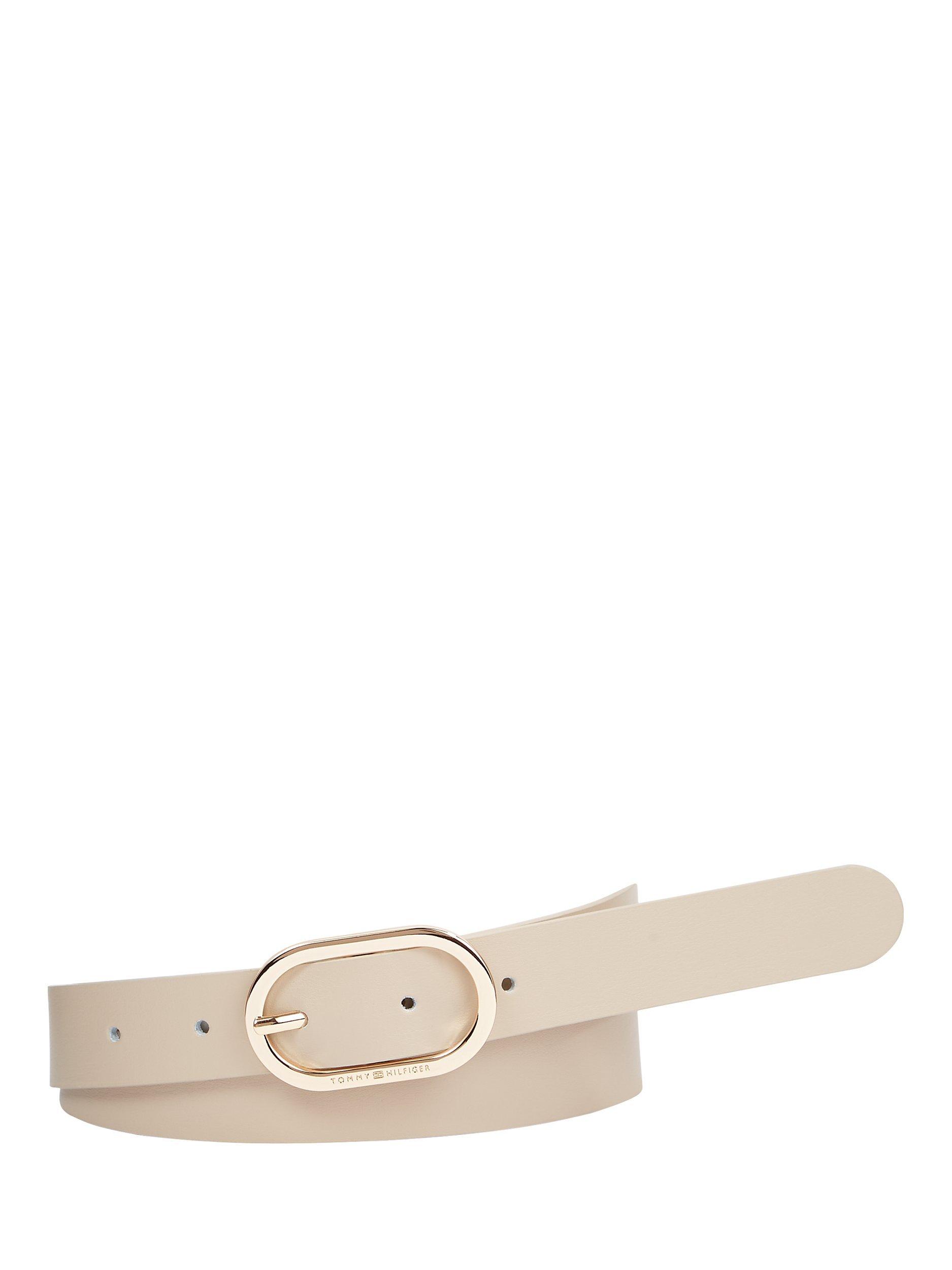 Tommy Hilfiger Chic Oval Buckle Belt, Harvest Wheat