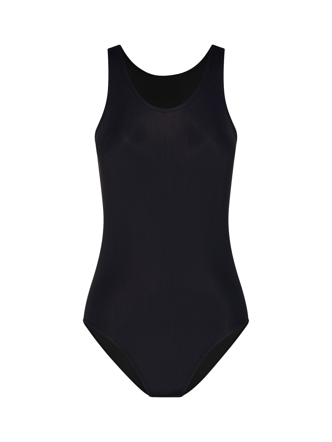 Product image 6 of 7, which shows Modibodi Teen Period Racerback Swimsuit, Black, Black, 10-12