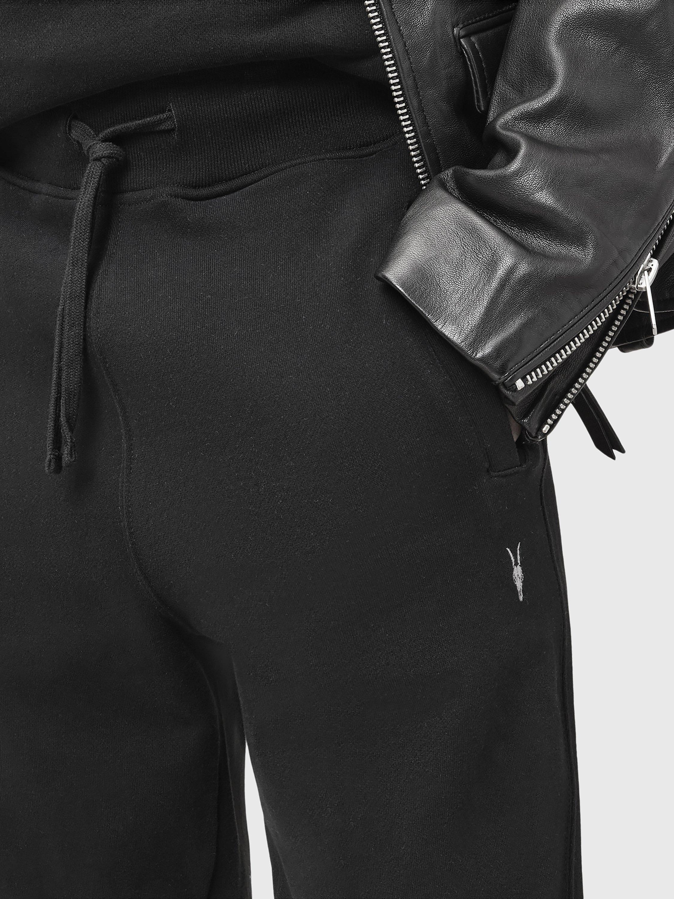 Product image 5 of 7, which shows AllSaints Raven Organic Cotton Joggers, Black, XS
