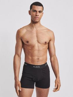 Aubin Hellston Boxers, Pack of 3 - view 2, Black