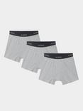 Aubin Hellston Boxers, Pack of 3, Grey