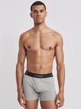 Aubin Hellston Boxers, Pack of 3, Grey